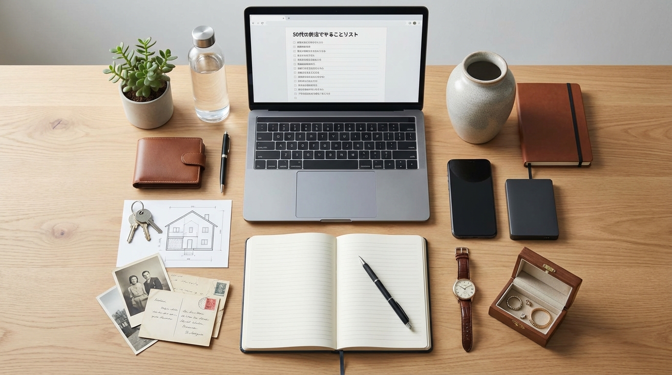 50代の終活でやることリスト｜7つのカテゴリ別に整理