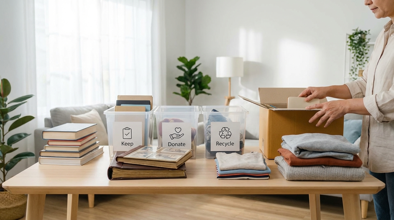 50代の終活断捨離で捨てるものの優先順位