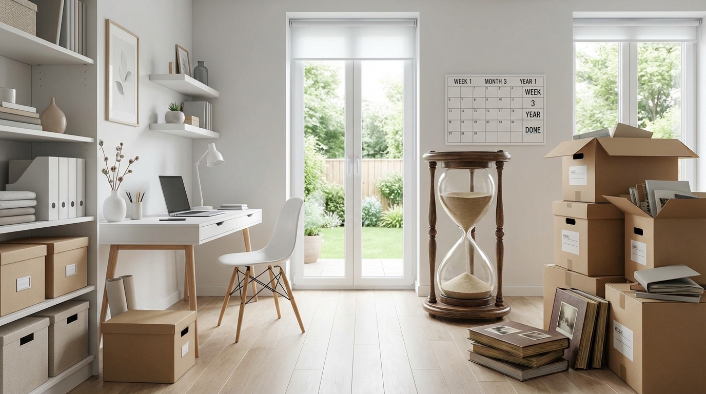 終活断捨離にかかる期間の目安