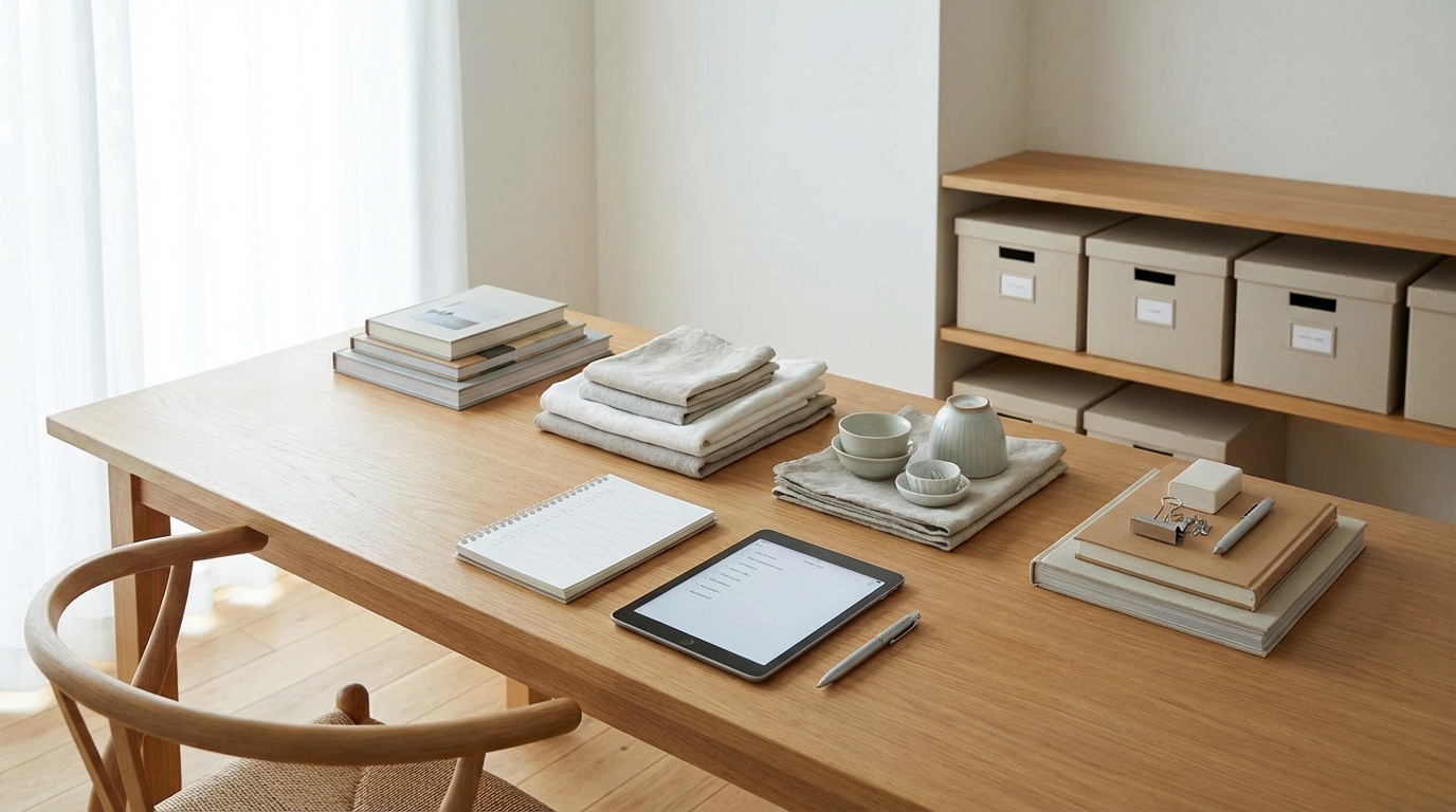 【カテゴリ⑥】身辺整理・断捨離リスト｜4項目