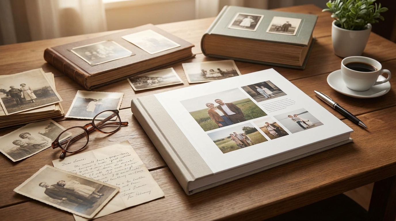 終活アルバムとは？普通のアルバムとの違いと作る意味