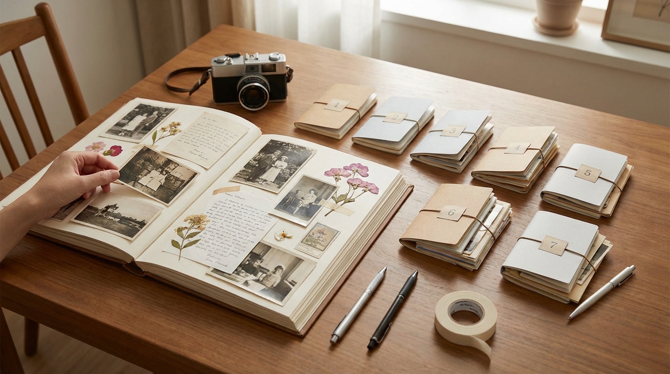 終活アルバムの作り方｜7ステップで完成させる手順