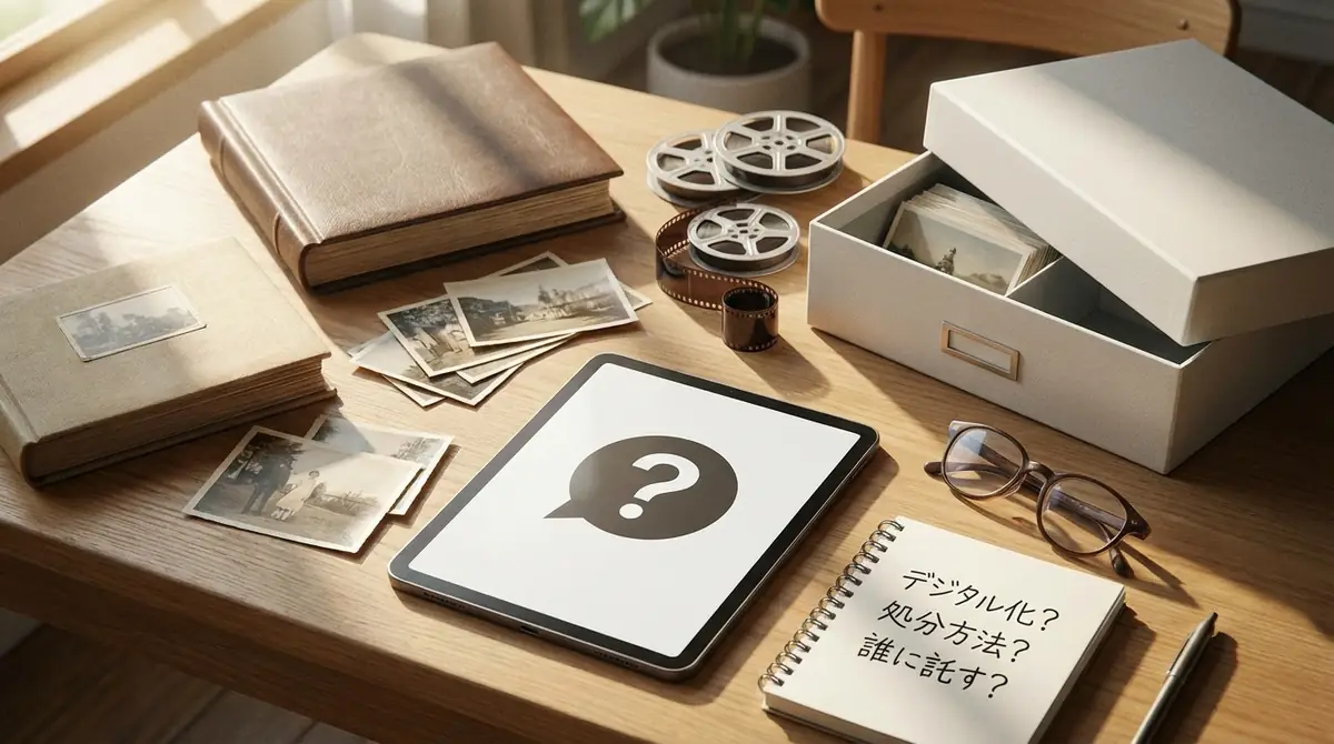 写真の終活でよくある質問