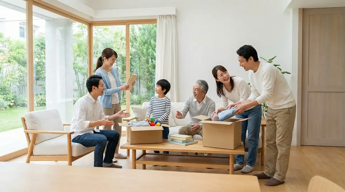 家族を巻き込む断捨離コミュニケーション術
