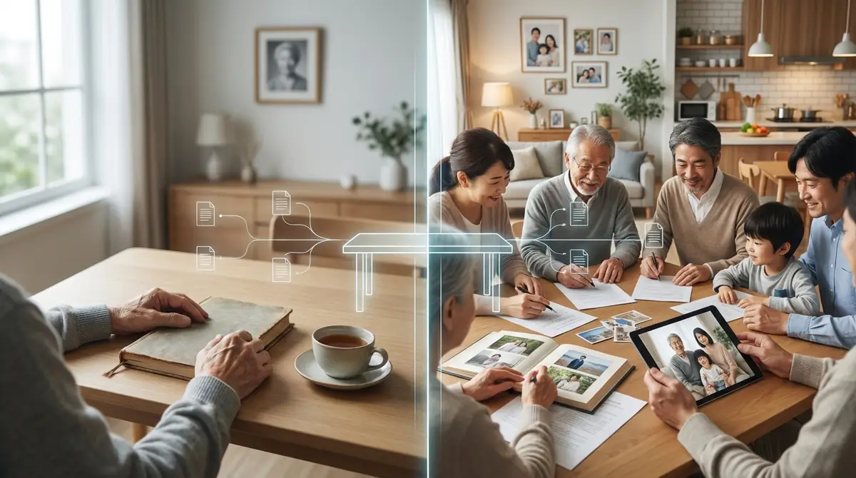 独居老人の終活と一般的な終活の違い【比較表付き】