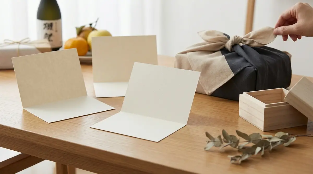 【そのまま使える】お歳暮をやめる挨拶状の例文3選
