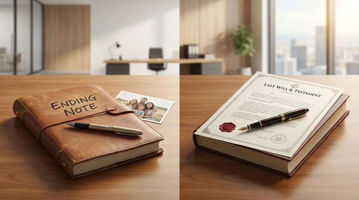 エンディングノートと遺言書の違いを徹底比較