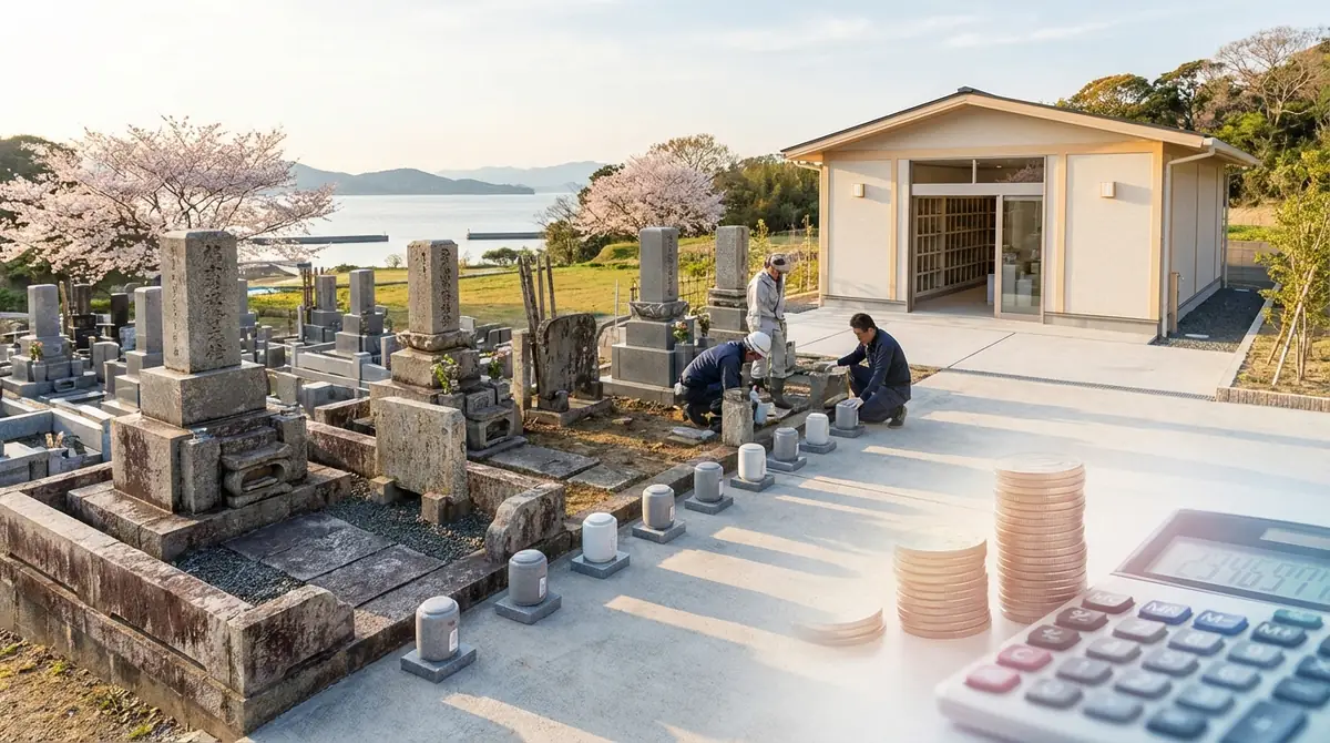 墓じまいの費用相場｜総額30万〜150万円の内訳を徹底解説