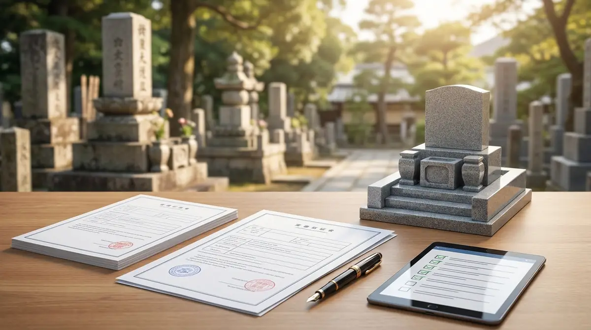 墓じまいの必要書類一覧と入手方法【チェックリスト付き】