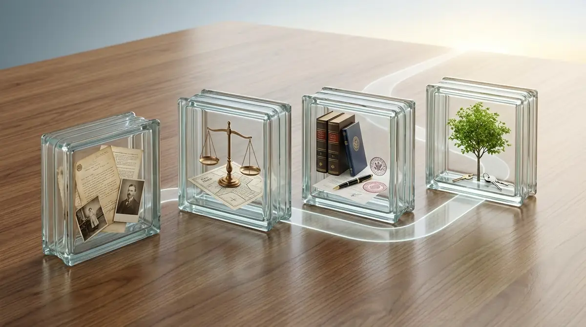 相続手続きの流れは4つのフェーズで進める｜全体像を図解で解説