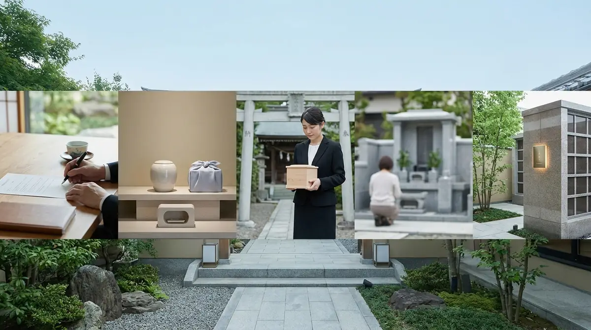 永代供養の申し込みから納骨までの流れ【5ステップ】