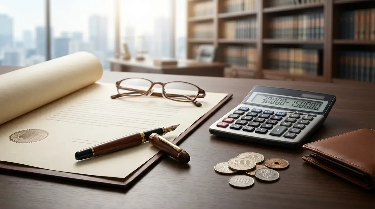 【結論】公正証書遺言の費用は総額3万〜15万円が目安