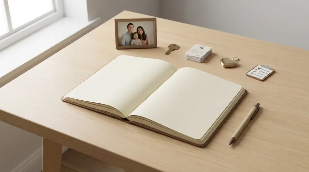 100均エンディングノートの書き方｜まず埋めるべき5項目と記入例