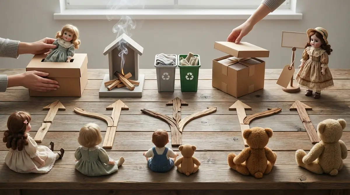 人形を処分する5つの方法｜あなたに合った選び方がわかるフローチャート