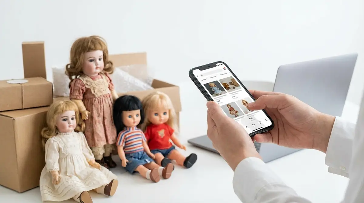 【方法③】買取・フリマアプリで人形を売却する