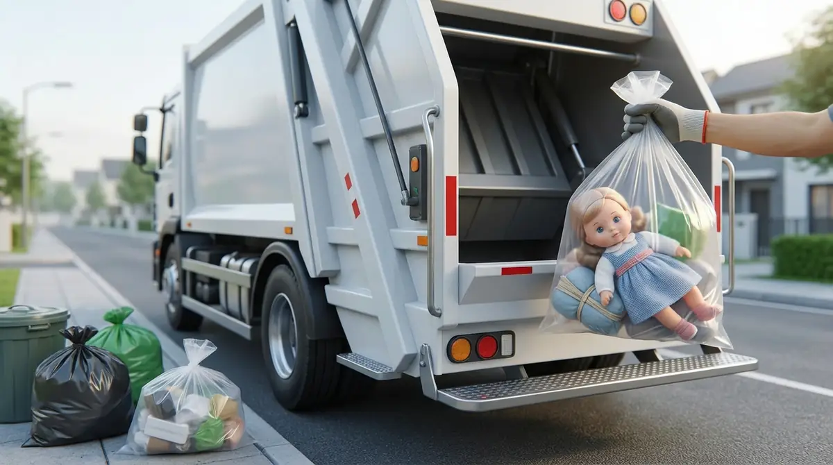 【方法④】自治体のゴミとして人形を廃棄する