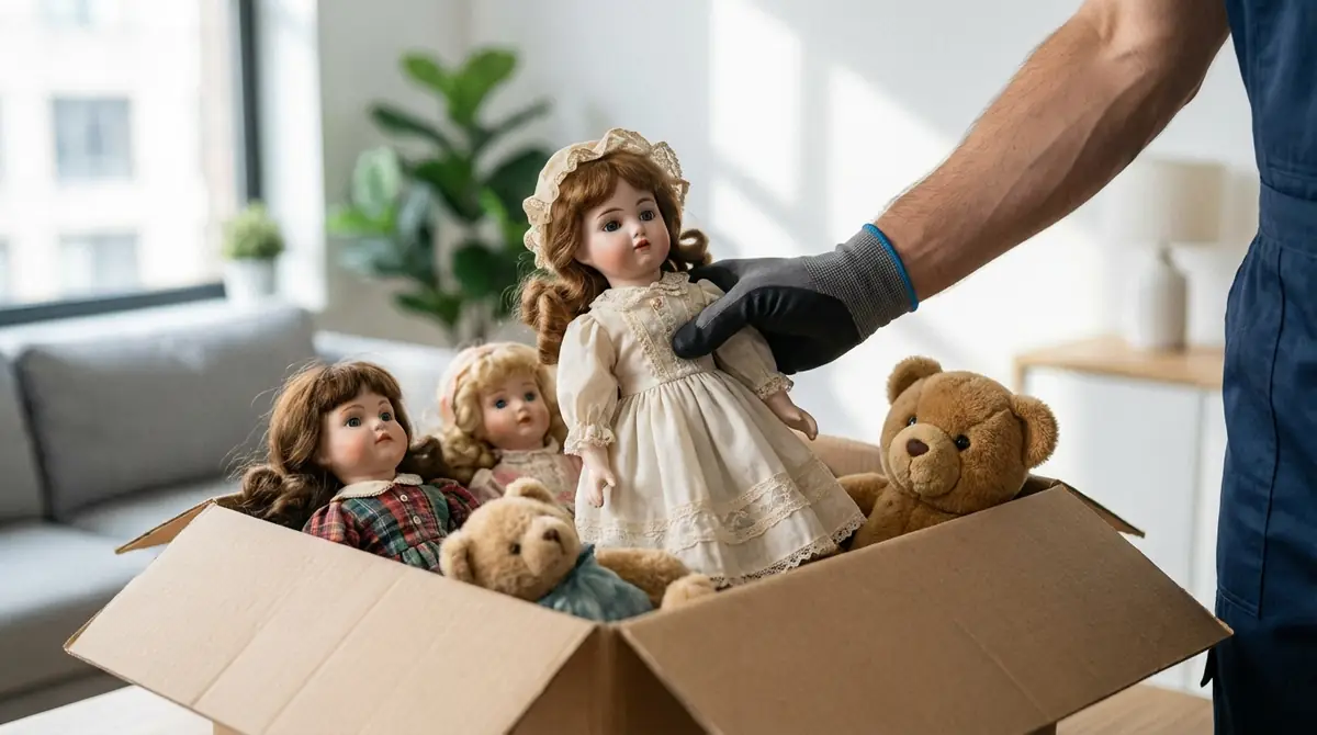 不用品回収業者に人形の処分を依頼する際の注意点