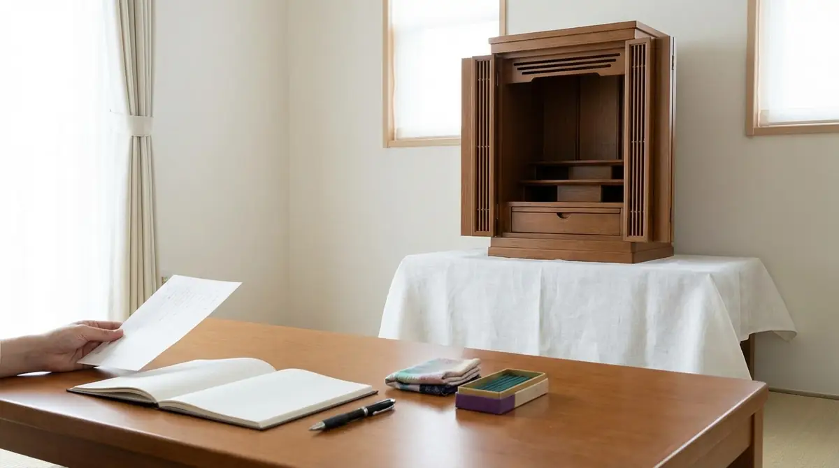 仏壇の処分前に必ず確認すべき準備事項