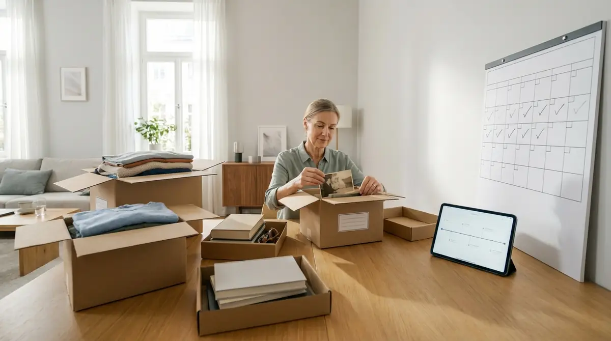 一人でもできる｜終活の荷物整理2週間モデルスケジュール