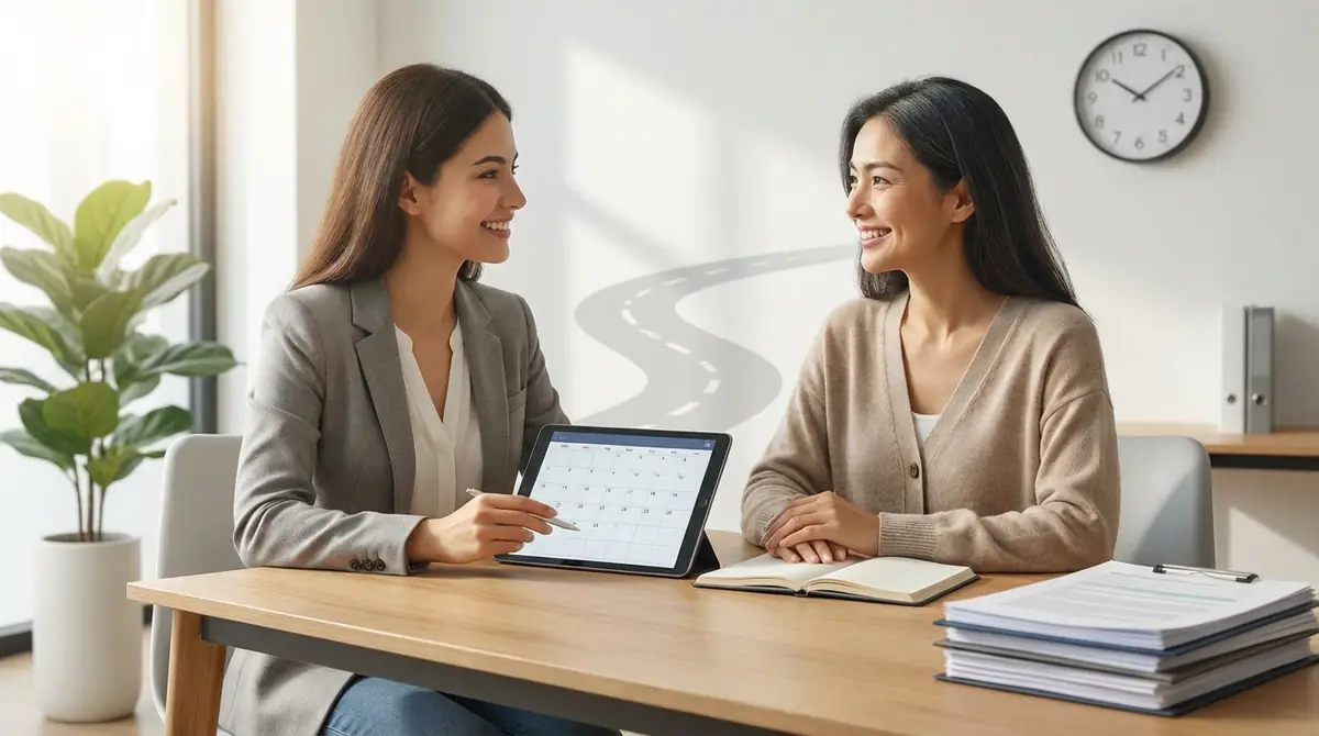 初めての終活相談｜予約から当日までの流れ