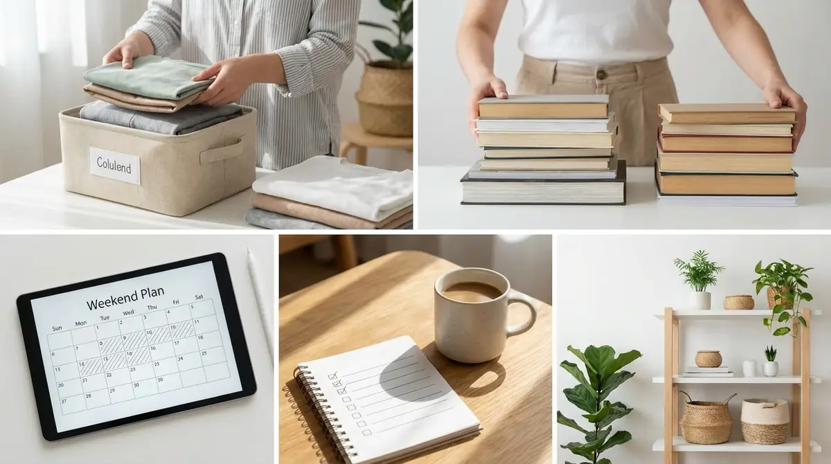 週末2時間で進める断捨離の5ステップ